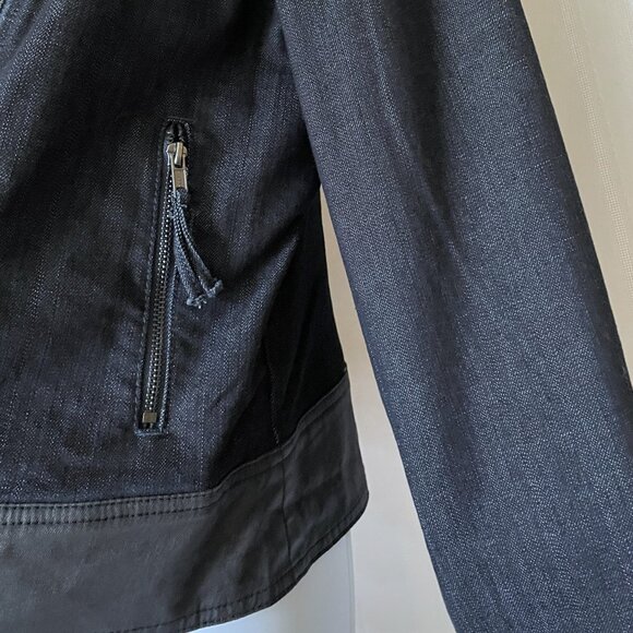 NWOT New York & Company Women's XL Blue Denim Jacket - Picture 6 of 9